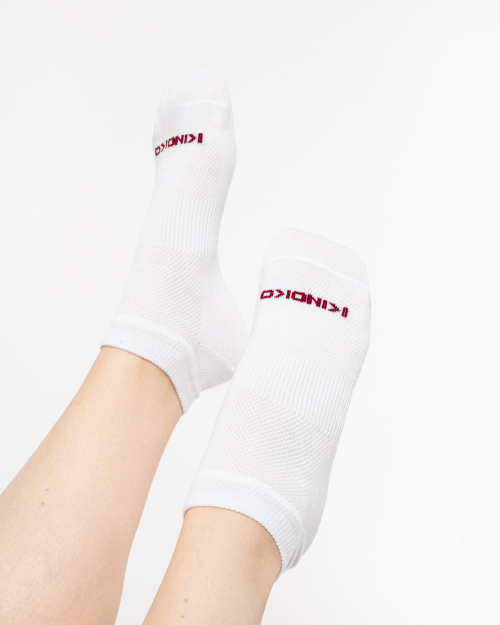 Ponožky kotníkové bielá