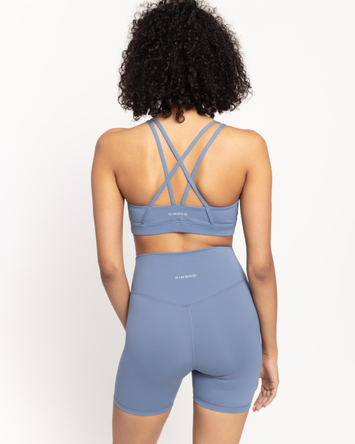BEBE body sportovní podprsenka košíček A/C modrá
