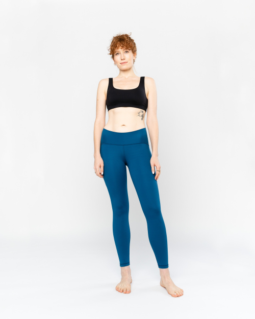 LEELA body legíny tmavo modrá