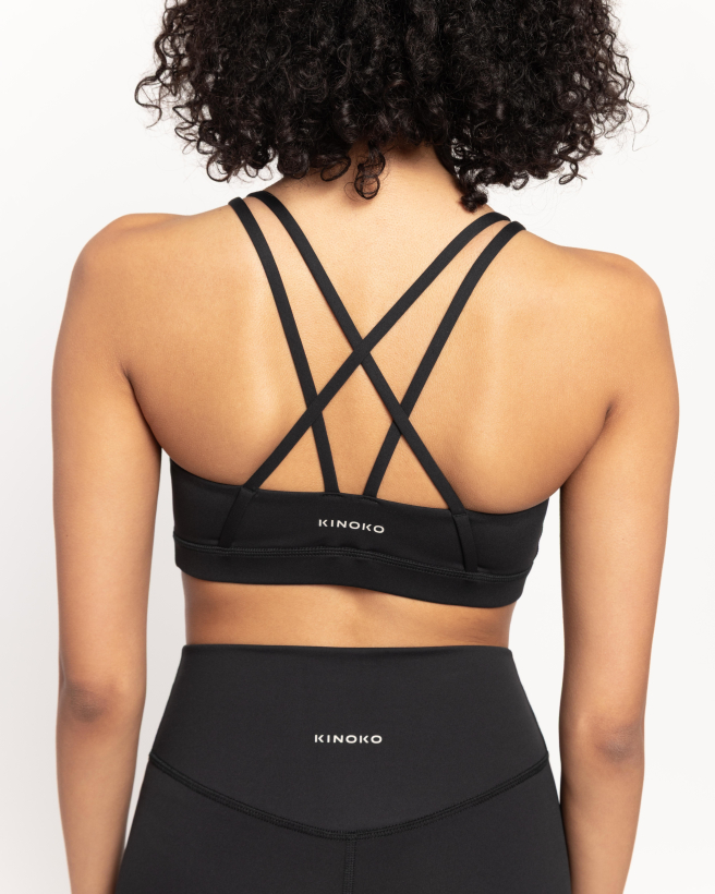 BEBE body sportovní podprsenka košíček A/C černá