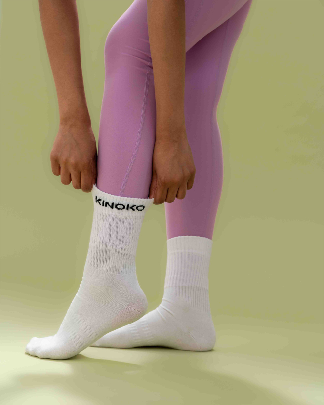 Ponožky KINOKO biela