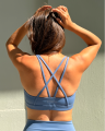 BEBE body sportovní podprsenka košíček A/C modrá