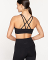 BEBE body sportovní podprsenka čierná
