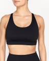 BEBE body sportovní podprsenka čierná