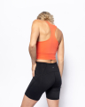 COLLETE body crop top oranžová